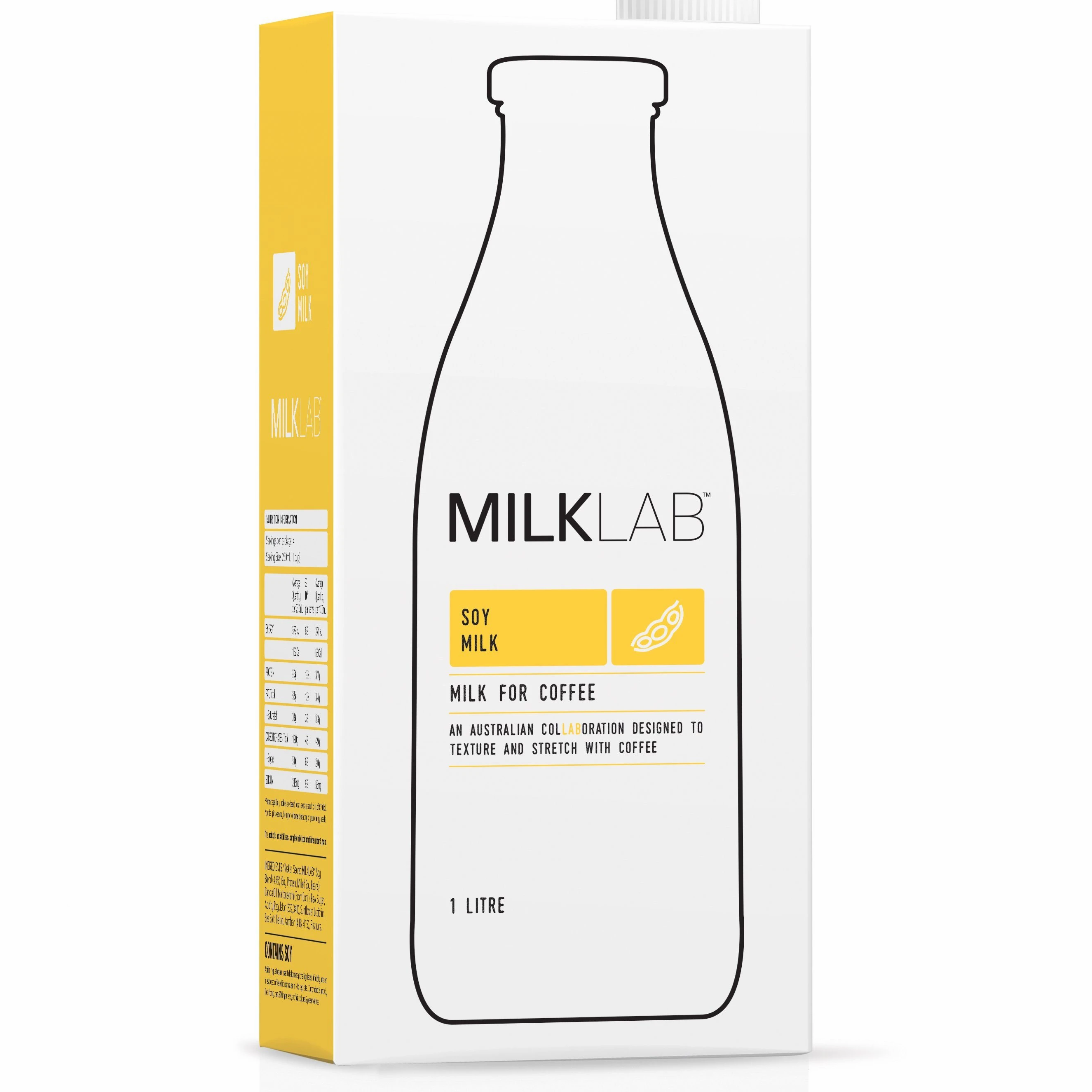 Soy Milk 1lt by Milk Lab