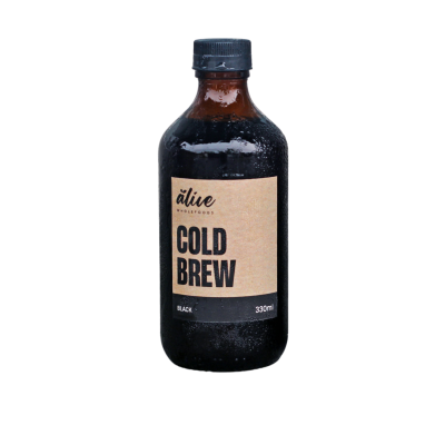 Cold Brew Black Coffee 330ml by Alive