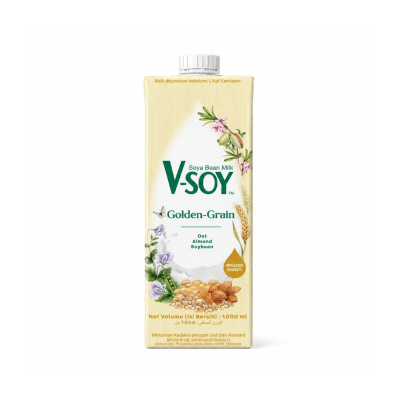 Soy Milk UHT by Golden Grain Milk 1lt