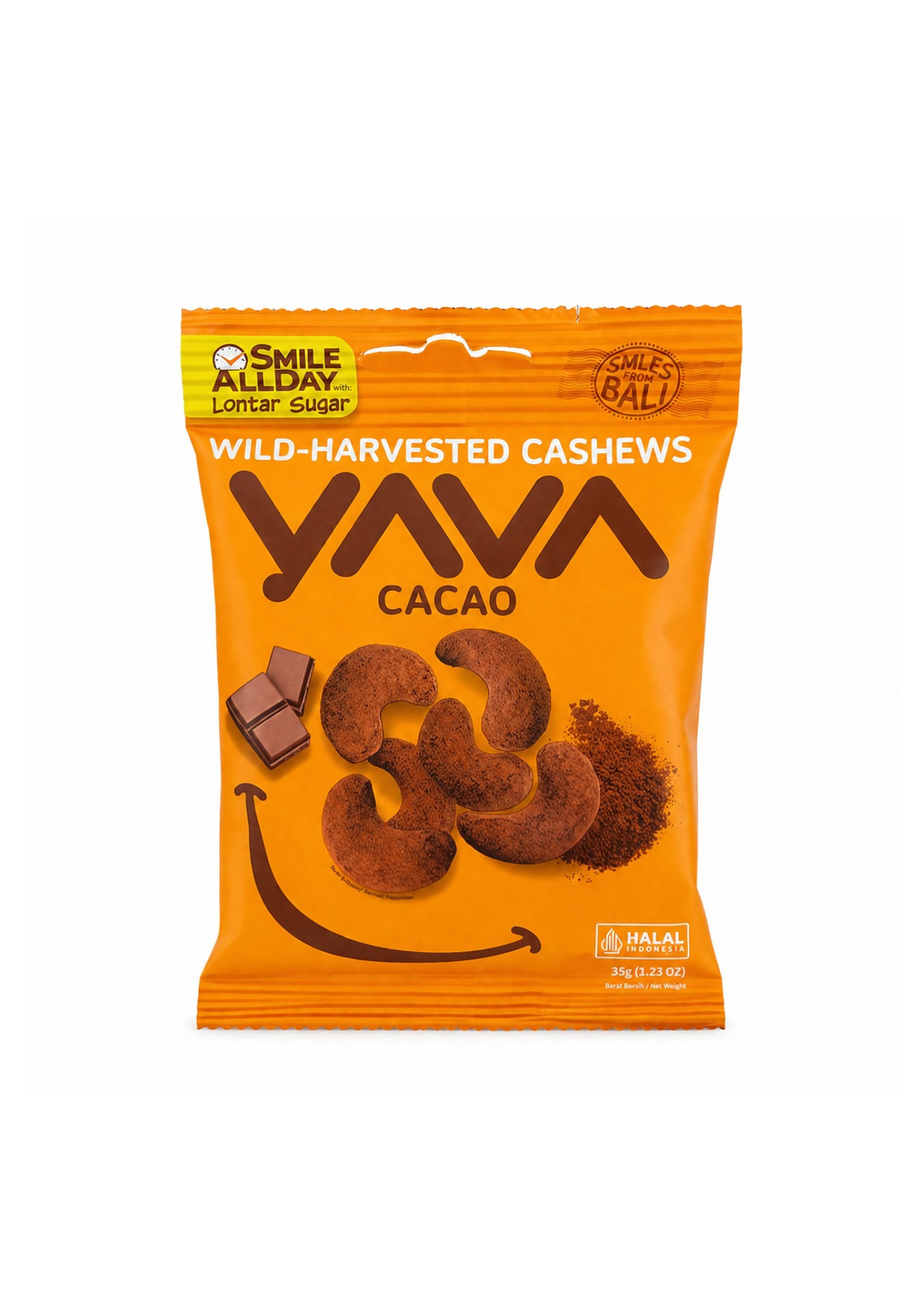 Cashew Nuts, Cacao by East Bali Cashews 32gr