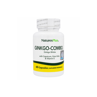 Ginkgo - Combo by Natures Plus 60Tabs