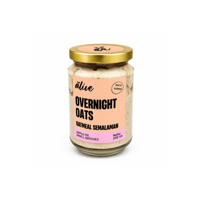 Overnight Oats - Apple Pie 300ml by Alive