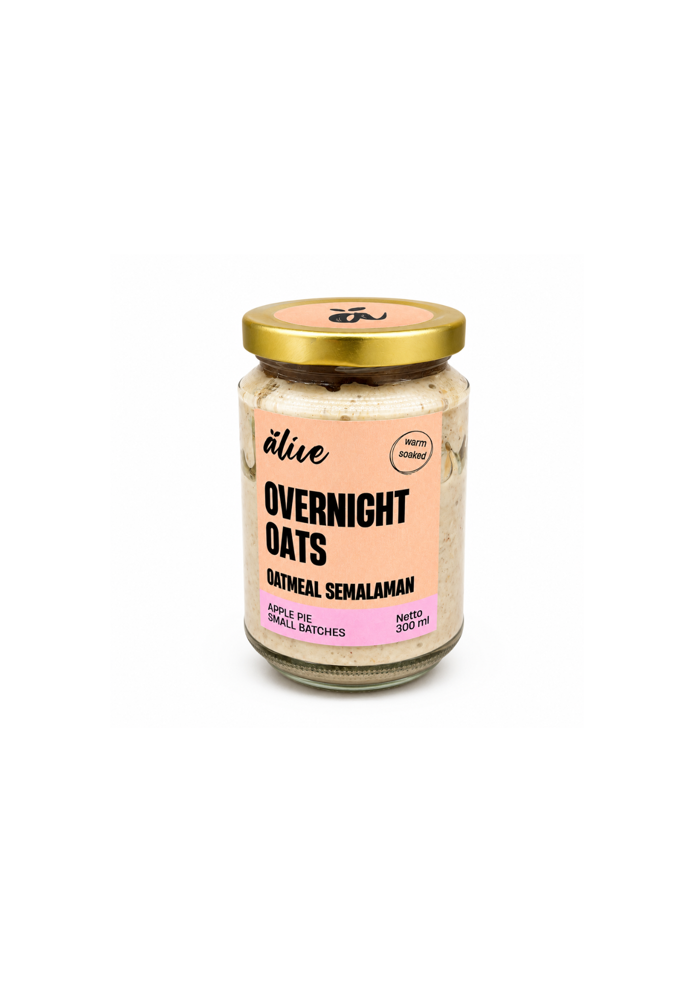 Overnight Oats - Apple Pie 300ml by Alive