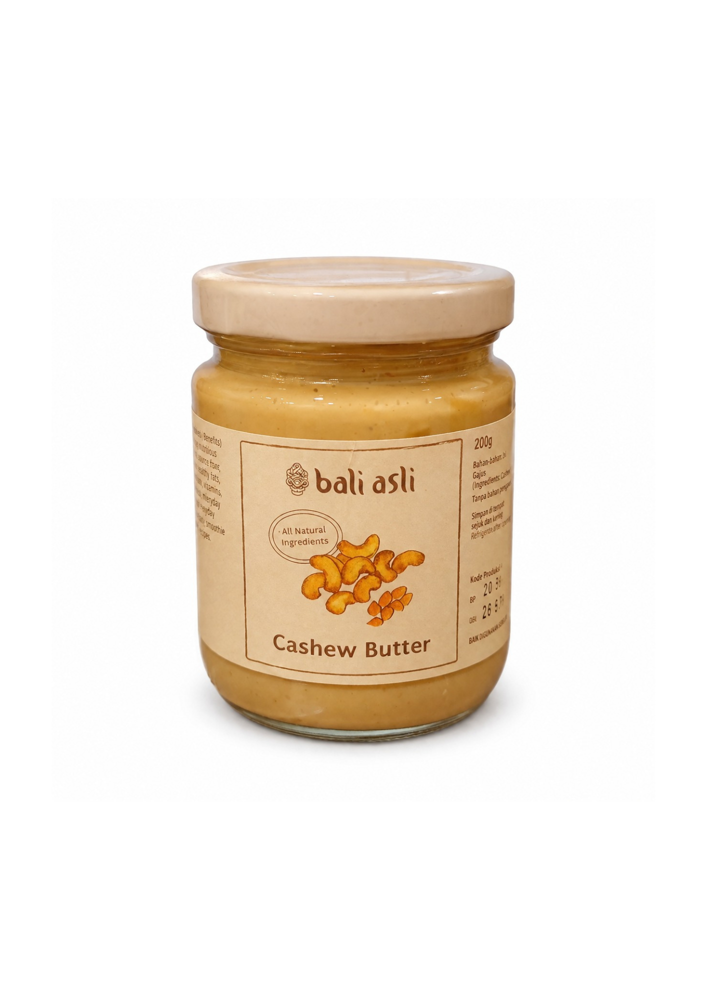 Cashew Butter by Bali Asli 200gr