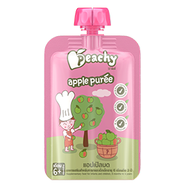 Apple Puree Peachy by Peachy Baby Food 100g