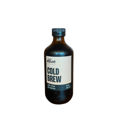 Cold Brew Black Coffee 330ml by Alive