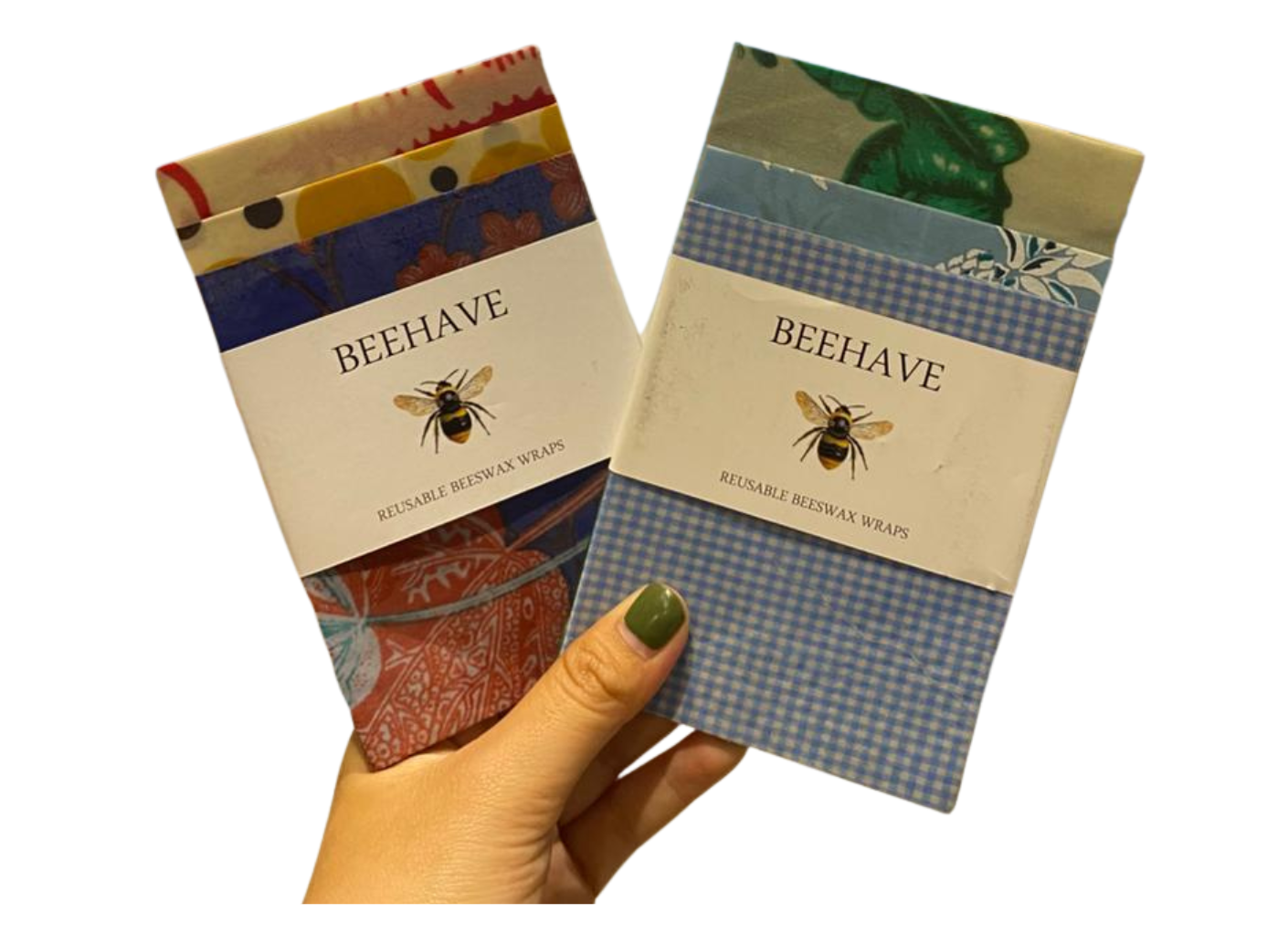 Beeswax Wraps Beehave Mixed of 3 Sets