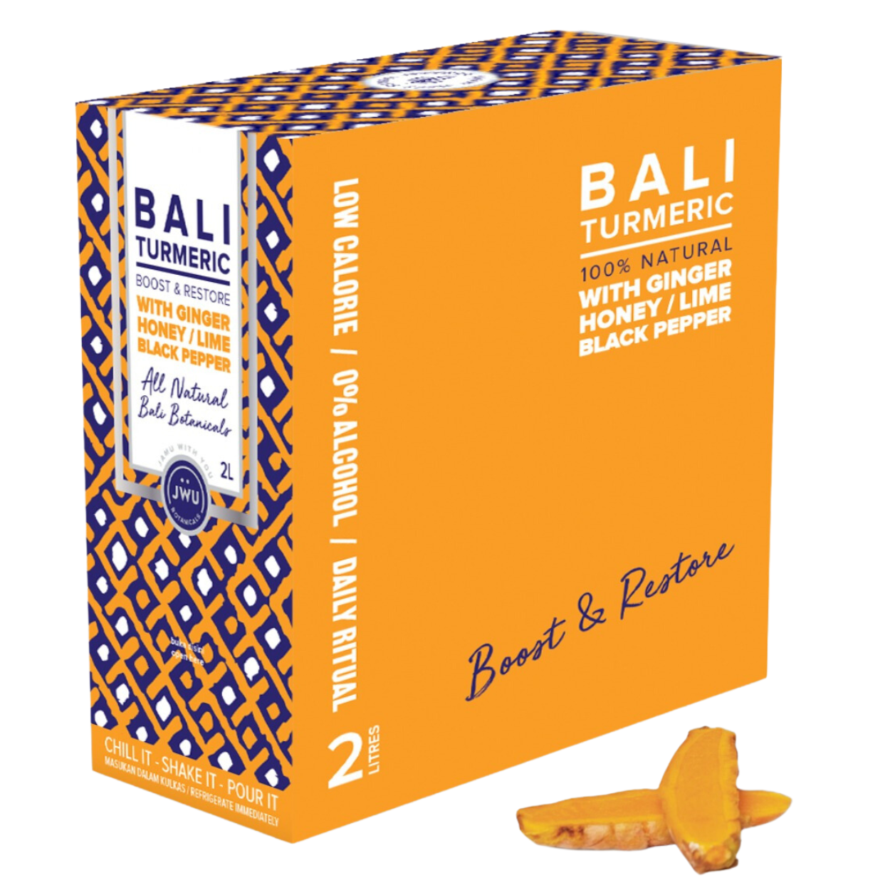 Health Ritual Box Bali Turmeric 2Lt by Jamu With You Botanical