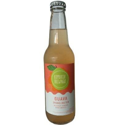 Guava Sparkling Tea by Kombuchi Brewing Co. 275ml