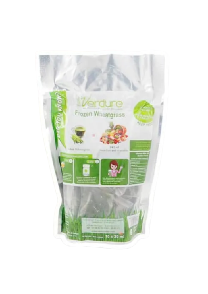 Frozen Wheatgrass by Verdure 10x 30ml Alive Whole Foods