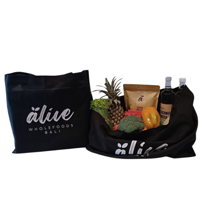100% Cotton Tote Bag by Alive