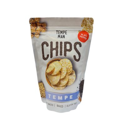 Tempe Chips Black Pepper Flavour 65g By Ini Tempe