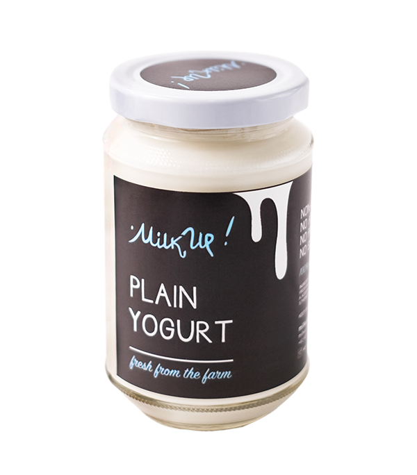 Plain Yogurt by Milk Up 330ml Alive Whole Foods