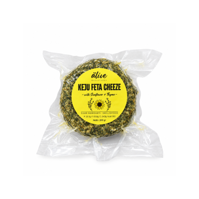 Feta Cheeze - Sunflower & Thyme (nut base) by Alive 200gr