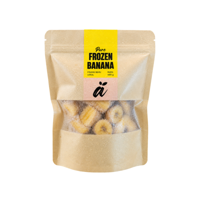 Natural Frozen Banana 400g