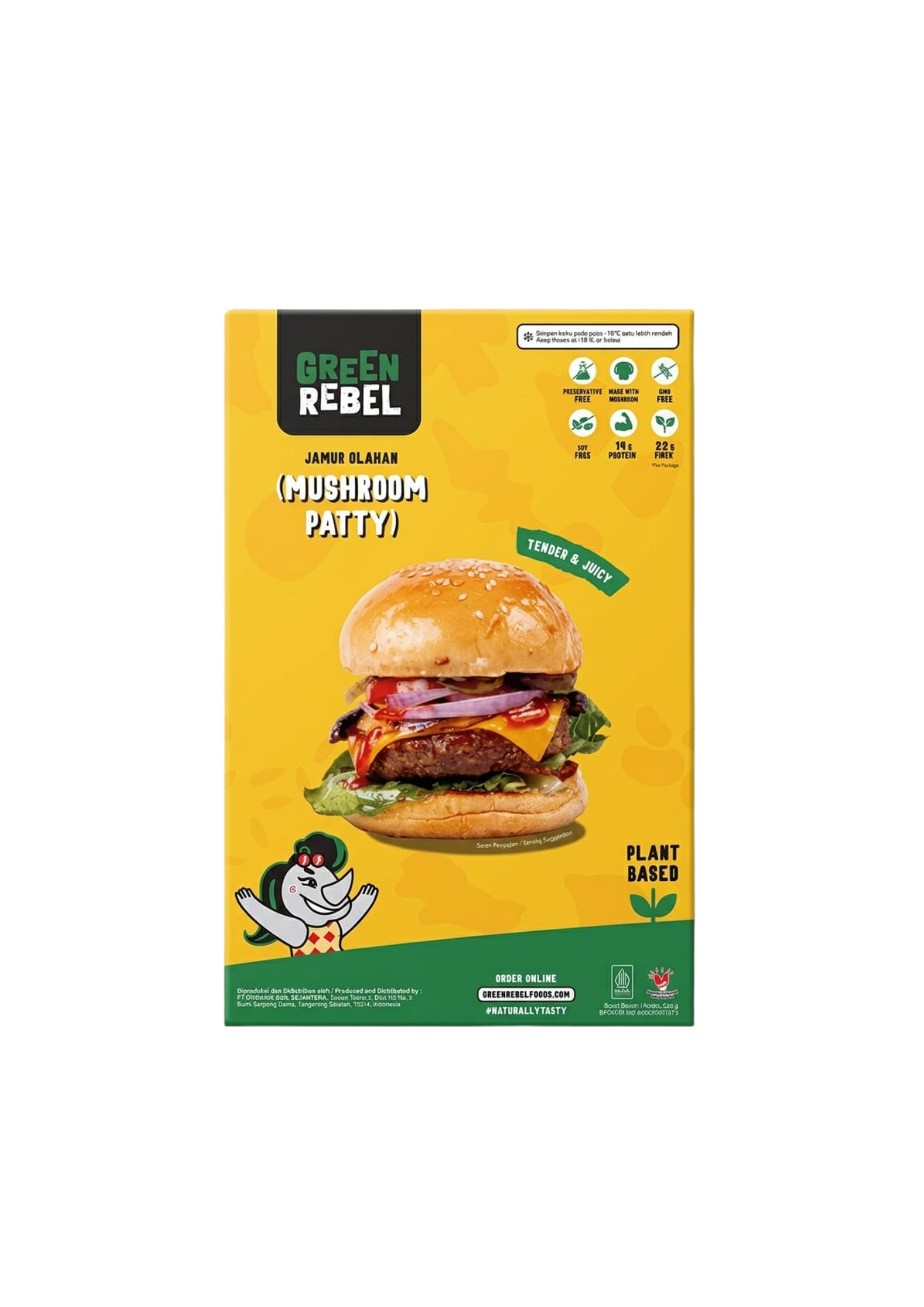 Mushroom Pattys by Green Rebel