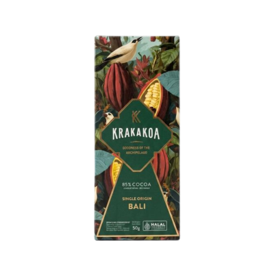 Single Origin 85% Chocolate by Krakakoa, 50gr