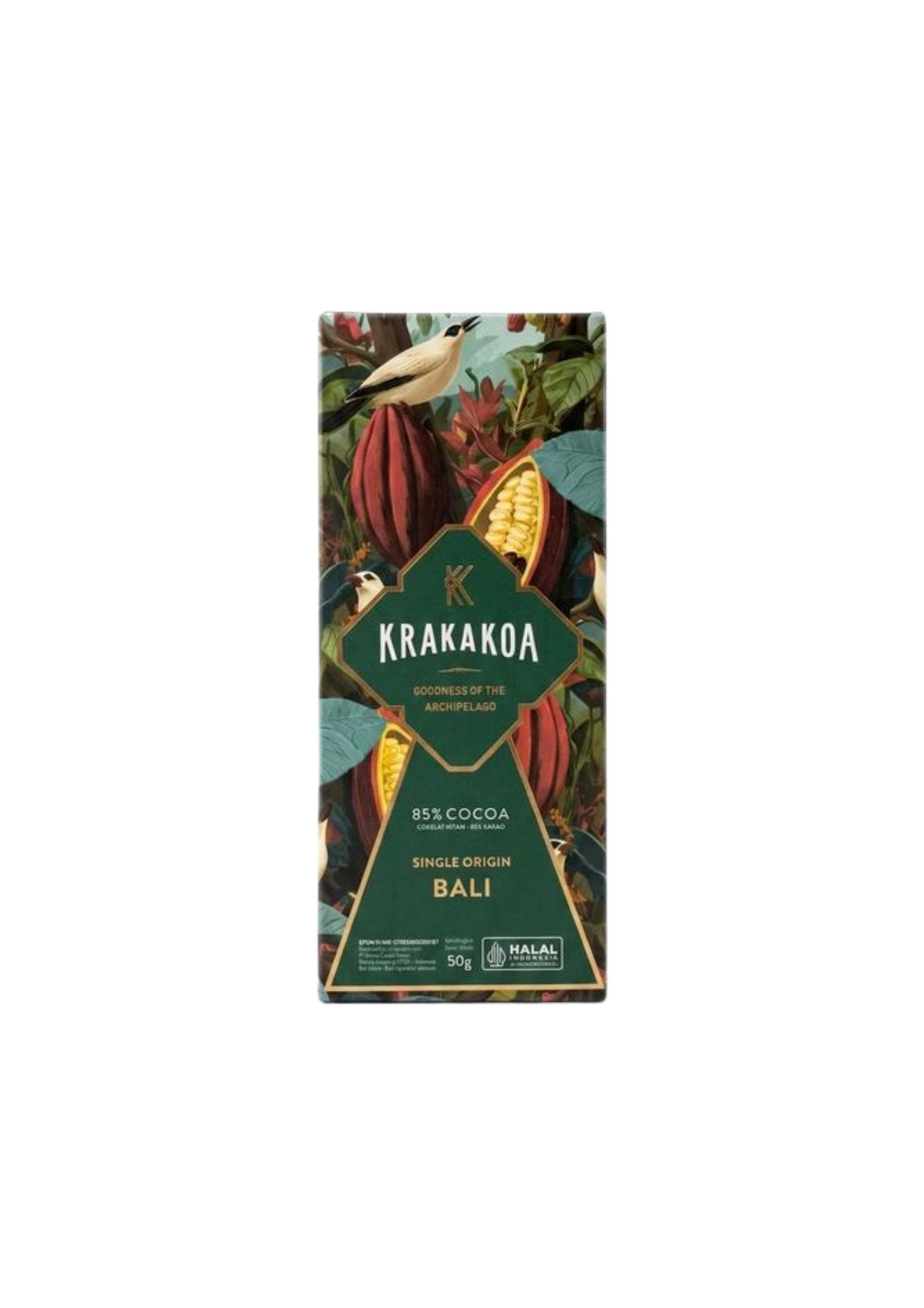 Single Origin 85% Chocolate by Krakakoa, 50gr