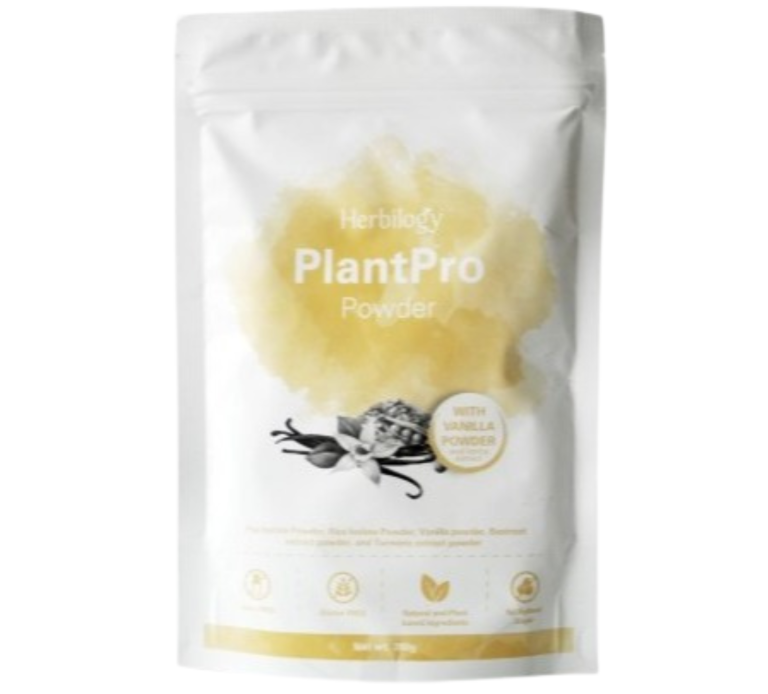Plantpro (Pea Protein) Powder, Vanilla by Herbilogy 280gr – Alive ...