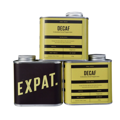 Decaf Ground Coffee 200g by Expat Roasters