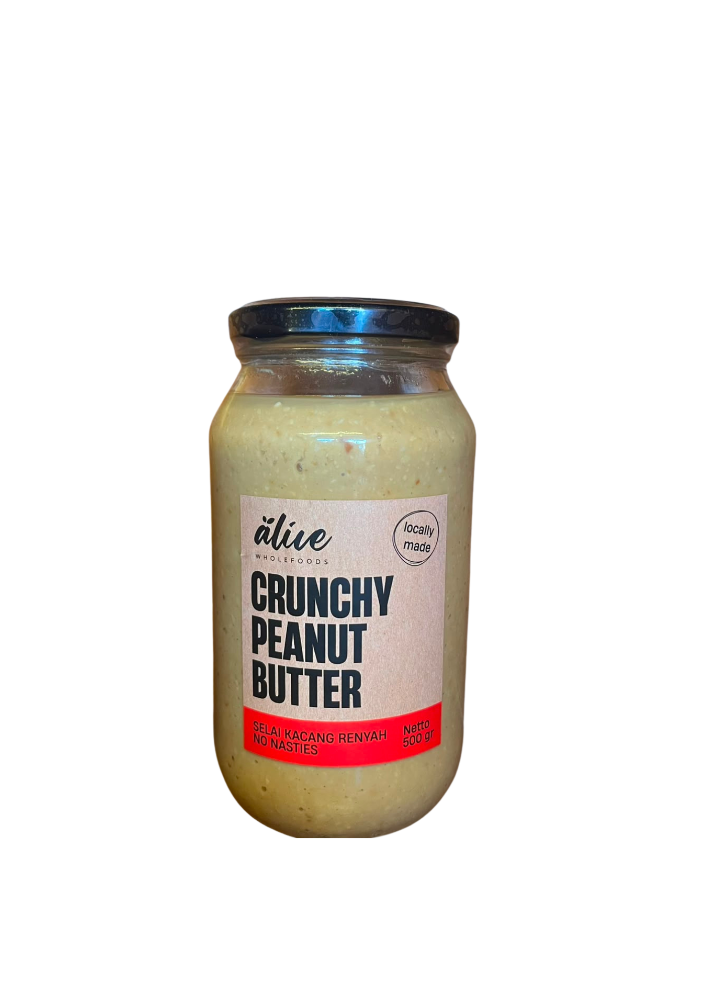 Crunchy Peanut Butter by Alive 500g
