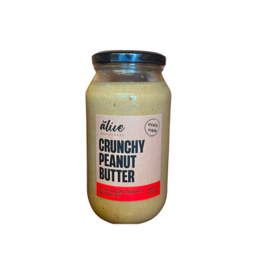 Crunchy Peanut Butter by Alive 500g