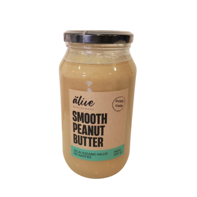 Smooth Peanut Butter 500g by Alive