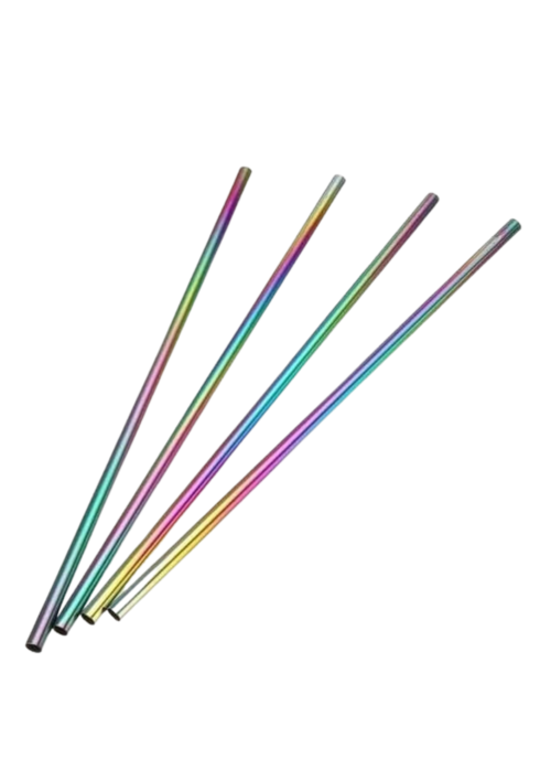 Stainless Straw, Rainbow