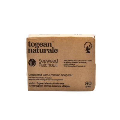 Seaweed Patchouli Soap 80gr by Togean Naturale