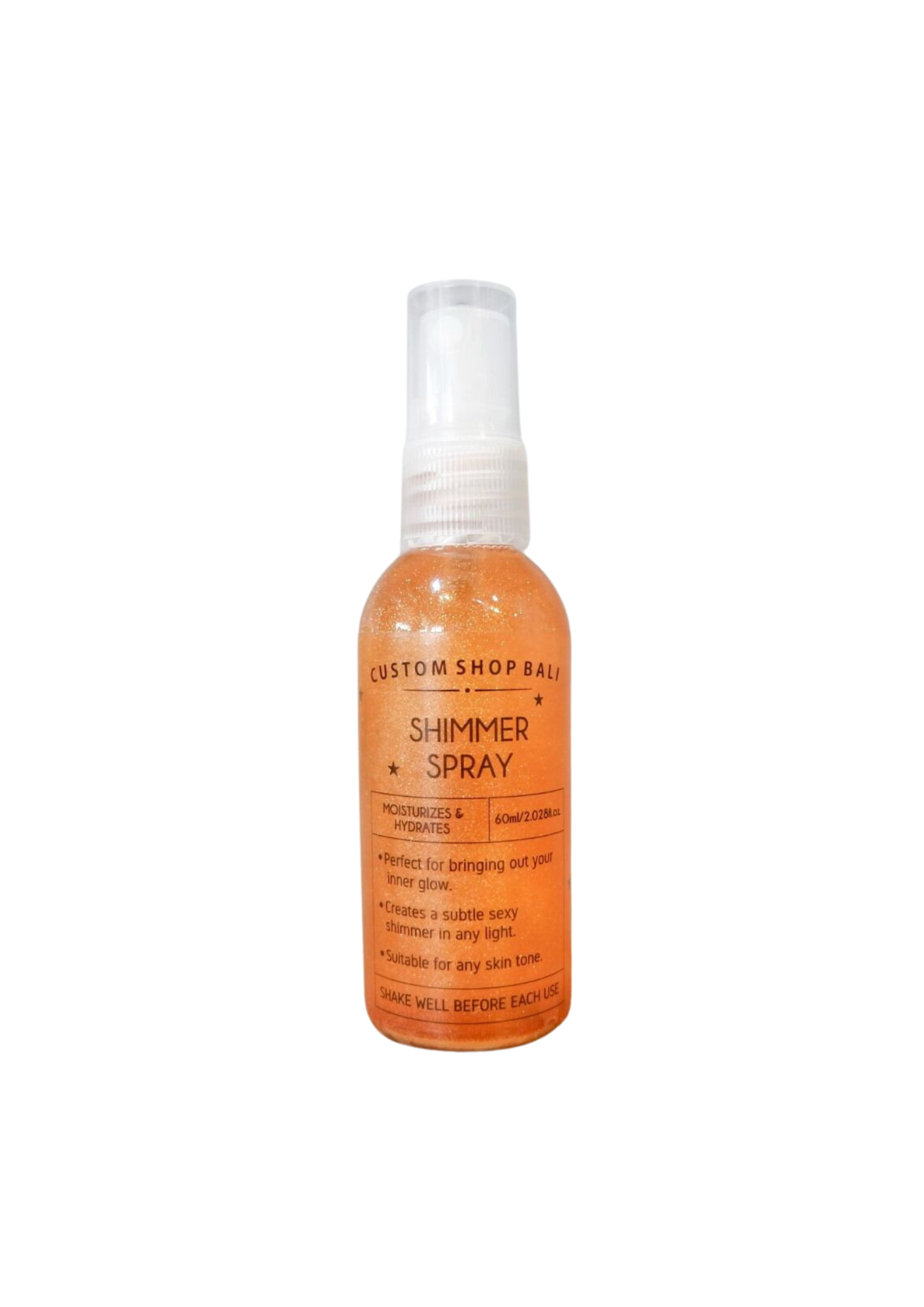 Shimmer Body Spray 60ml Alive Whole Foods