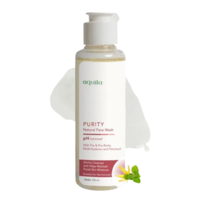 Purity Natural Face Wash 150ml by Aquila