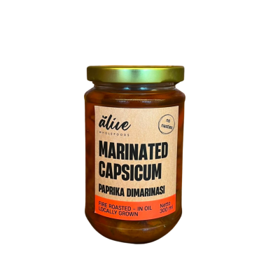 Marinated Capsicum 300ml by Alive