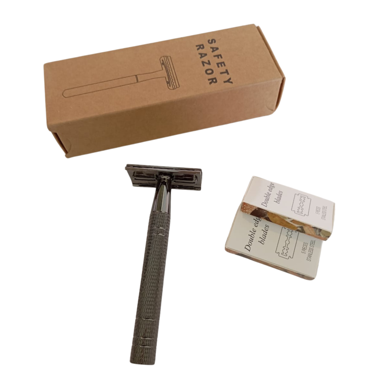 Safety Razor with 5x Blades