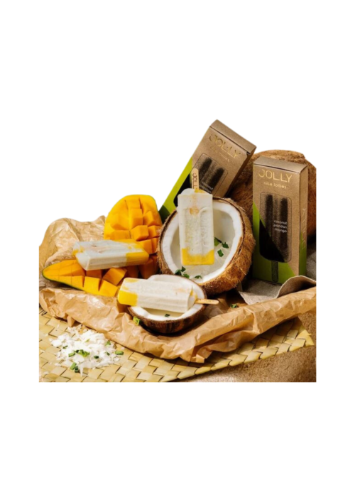 Coconut Pandan Mango By Jolly Nice Lollies