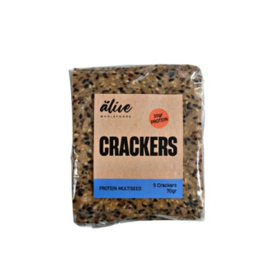 Cb Crackers, Protein multi-seed by Cook & baker