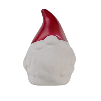 Santa Refillable Candle by Bale Natural Candle (Red Hat Variant)