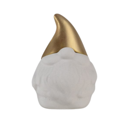 Santa Refillable Candle by Bale Natural Candle (Gold Hat Variant)