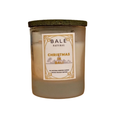 S Candle Christmas in Bali by Bale Natural Candle