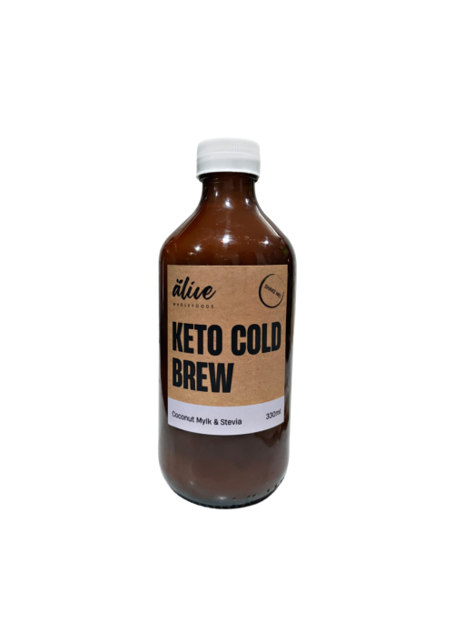 Keto Cold Brew (coconut base) by Alive Wholefoods, 330ml