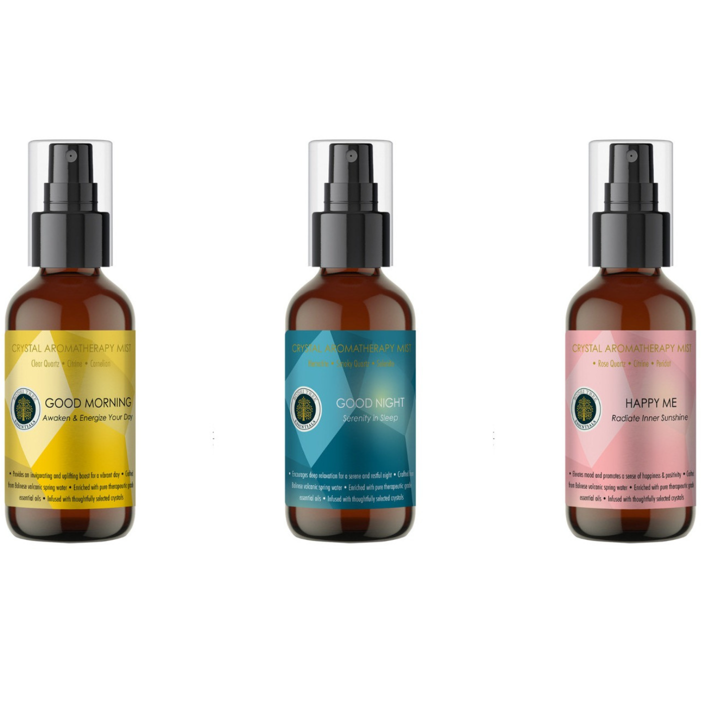 Bodhi Tree Crystal Aromatherapy Mist, 120ml