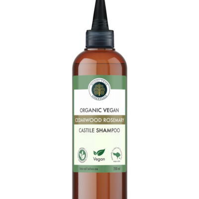 Castile Shampoo Cedarwood Rosemary by Bodhi Tree, 250ml