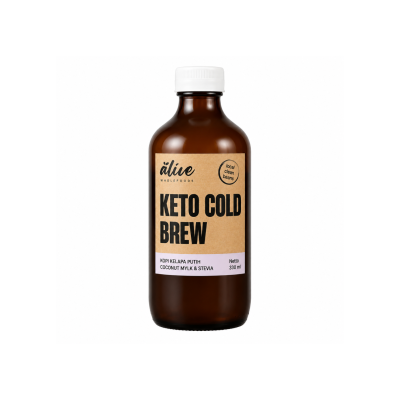 Keto Cold Brew (coconut base) by Alive Wholefoods, 330ml