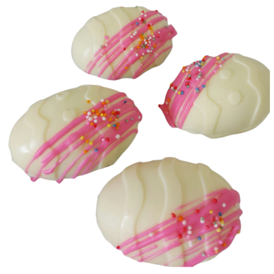 Choco Dulce Crunchy Half Egg by Alfajores