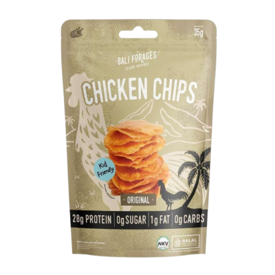 Chicken Chips Original by Bali Forages, 35 gr