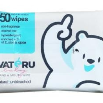 Baby Wipes by Wateru, 50 sheets