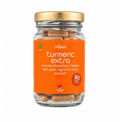 Turmeric Extra by Nilaya, 80caps