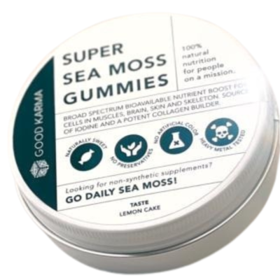 Super Sea Moss Gummies by Good Karma, 55gr
