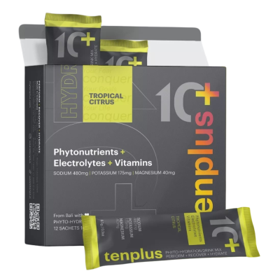 Electrolytes ++ Tropical Citrus by Tenplus, 12 Sachet