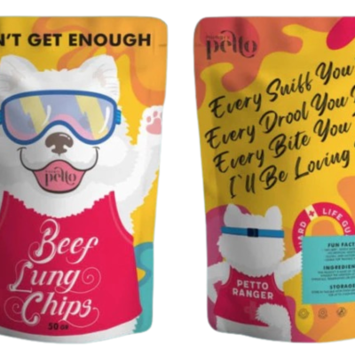 Beef Lung Chips by Hungry Petto, 50gr