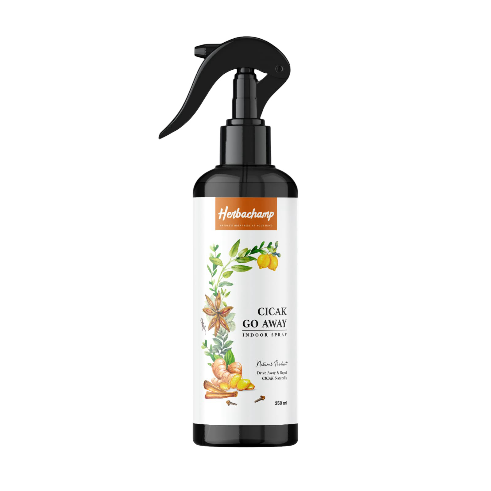 Cicak Go Away (Gecko Repellant) 250ml by Herbachamp
